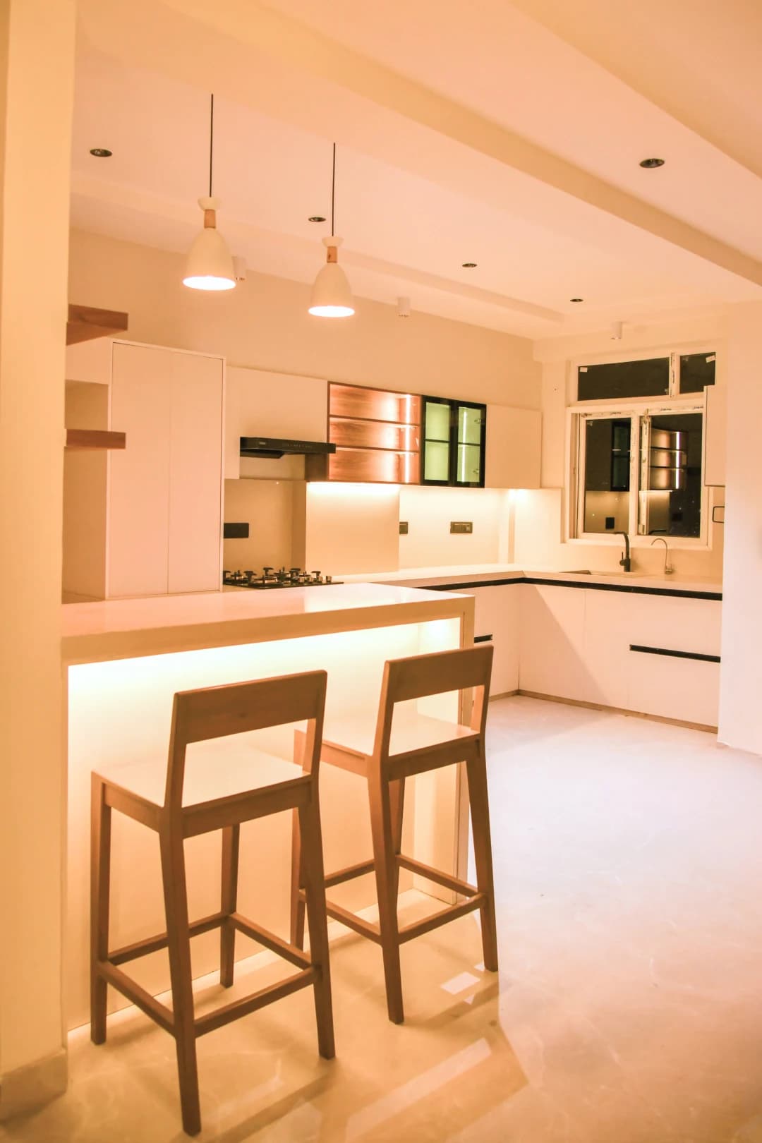 Wabi-Sabi Inspired Residential Flat result 15