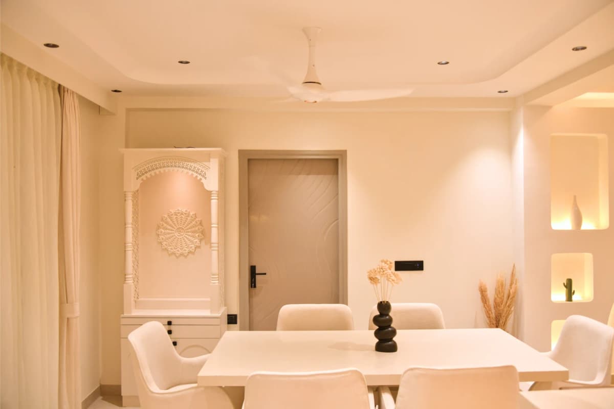 Wabi-Sabi Inspired Residential Flat result 4