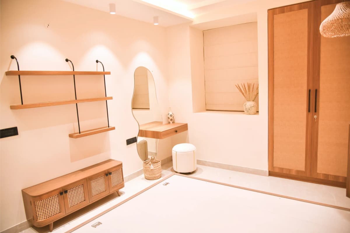 Wabi-Sabi Inspired Residential Flat result 5